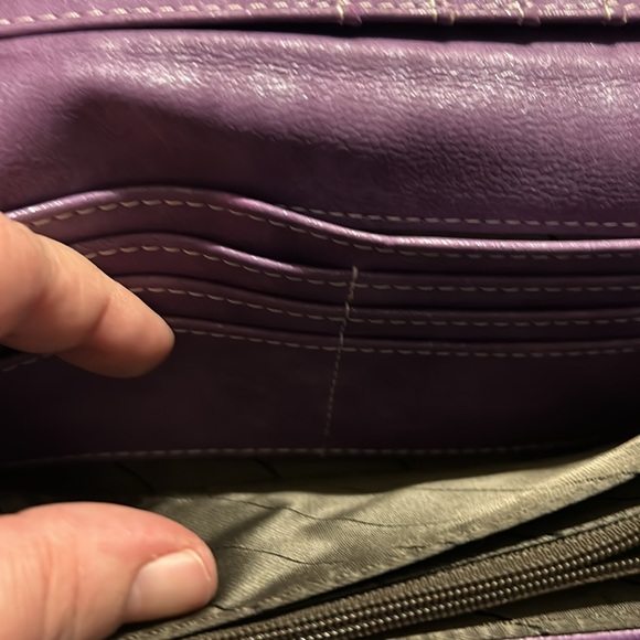 Long wallet/purple/never used - Picture 6 of 11